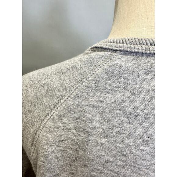 Adidas Originals Trefoil Crew Sweatshirt in Gray Size Small - Picture 11 of 12